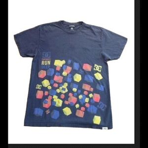 VTG 90S DG DRYDEK SKATER NAVY THIN SKATER T MENS L